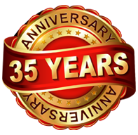 35 year badge